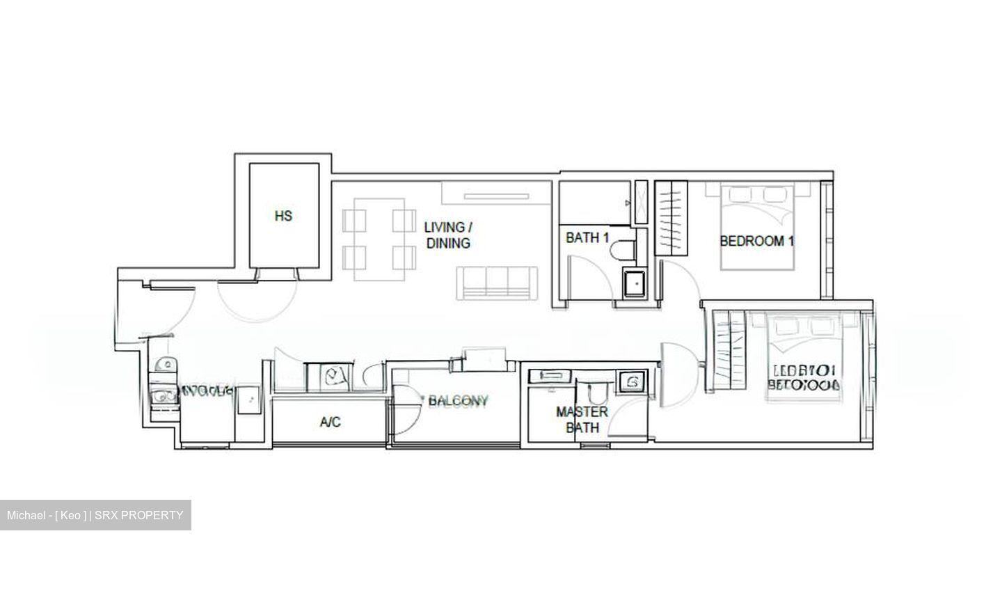 The Bronze (D12), Apartment #566483481